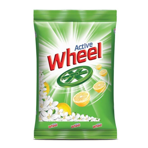 Active Wheel Green Lemon & Jasmine Detergent Powder 1 kg