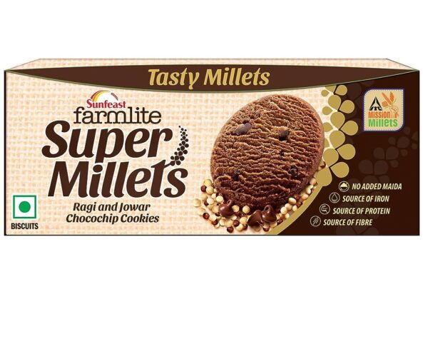 Sunfeast Farmlite Super Choco Chip Millet, 75g