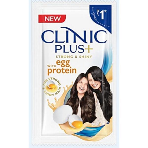 Clinic Plus Strong And Shiny Shampoo (16 Sachets)