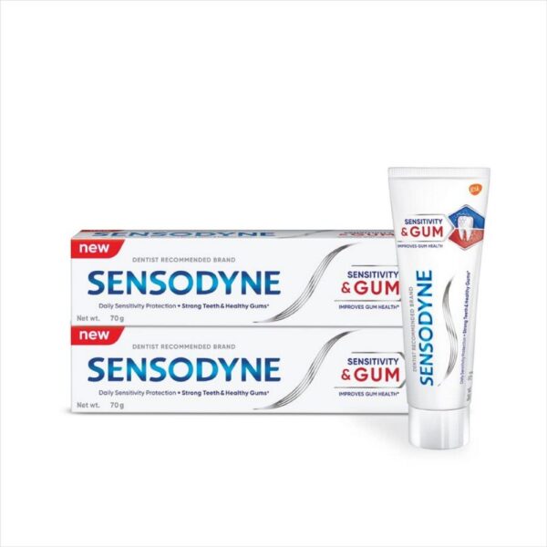 Sensodyne Toothpaste Sensitivity & Gum, Combo (70 gm X 2)