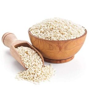 Boldcrop White Sesame Seeds /Tal / Ellu/Jinnjelli /Til -1 Kilogram
