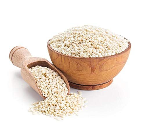 Boldcrop White Sesame Seeds /Tal / Ellu/Jinnjelli /Til -1 Kilogram