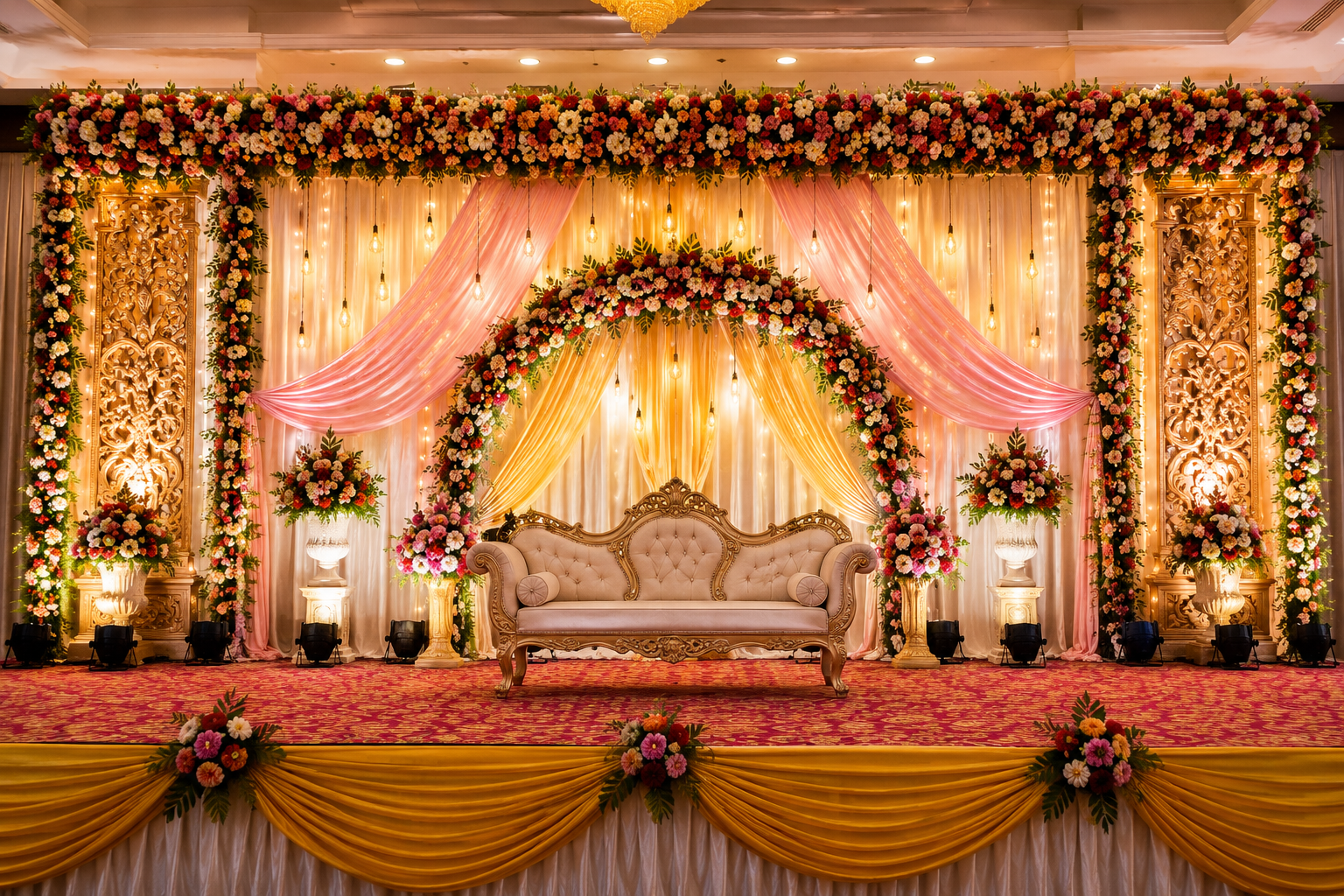 Luxury Marriage Stage Setup